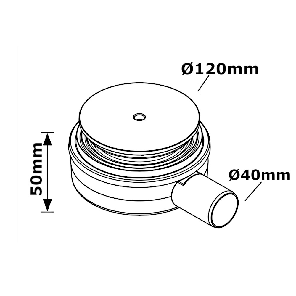 Piletta scarico per Piatto Doccia Ø90mm Micro-Lux Bonomini Piletta scarico per Piatto Doccia Ø90mm Micro-Lux Bonomini - immagine 2