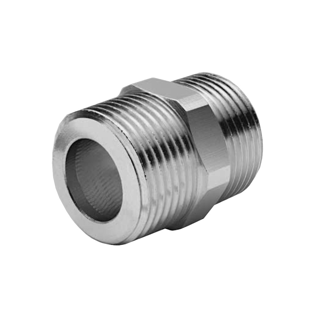 Niples Conico In Ottone Nichelato 3/4”PSP Niples Conico In Ottone Nichelato