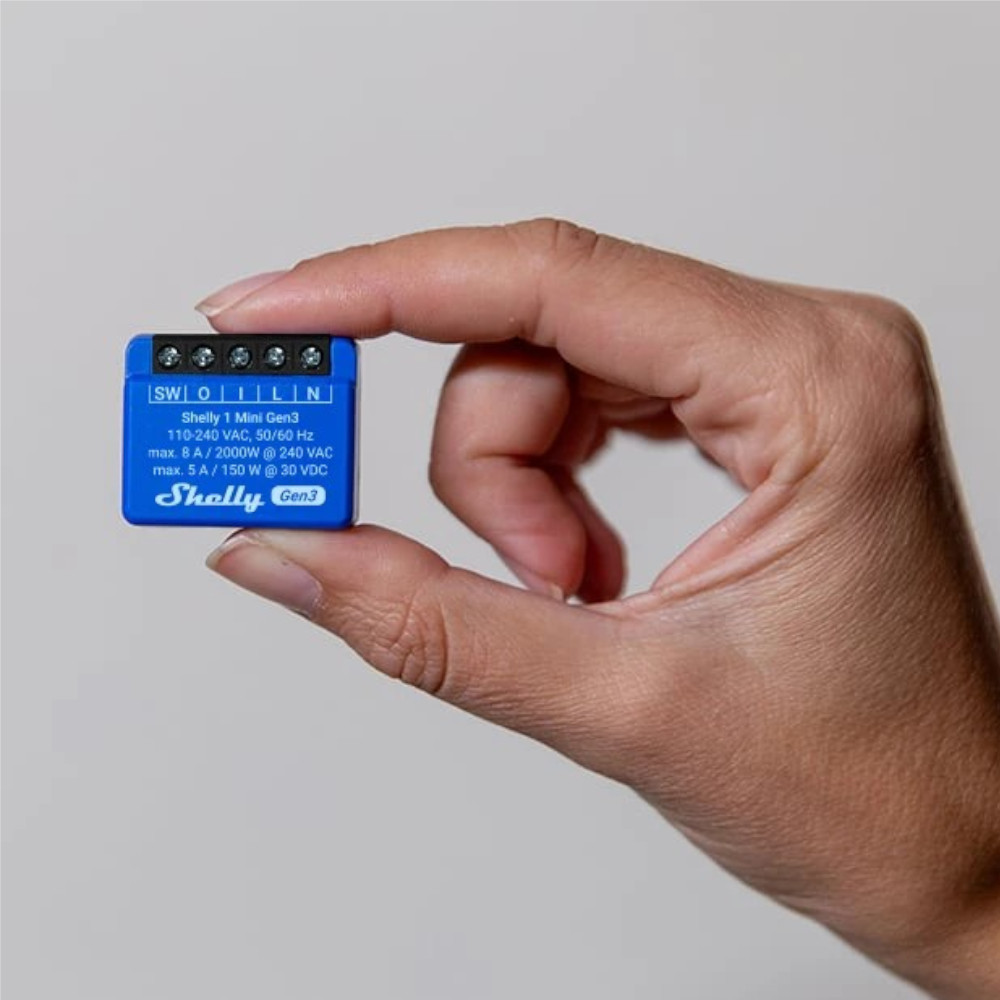 Shelly Plus 1 Mini Gen3 Shelly Plus 1 Mini Gen3 - immagine 2